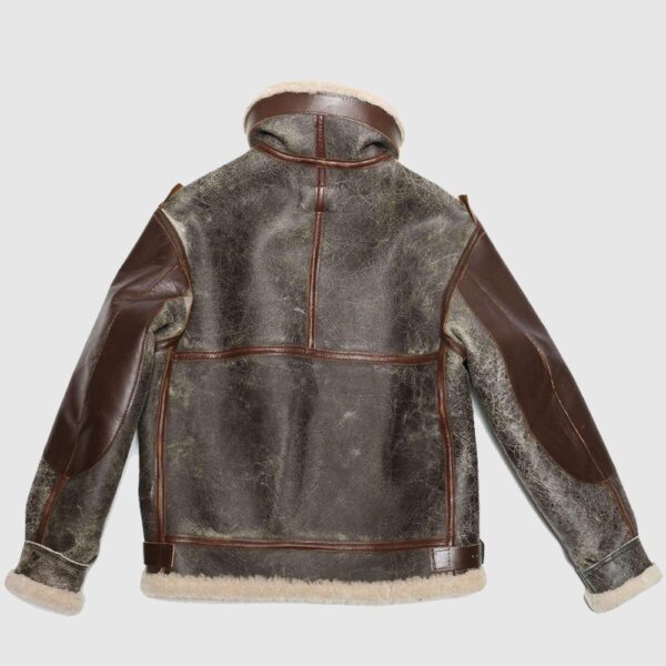 100 Mission B-3 Leather Bomber Jacket