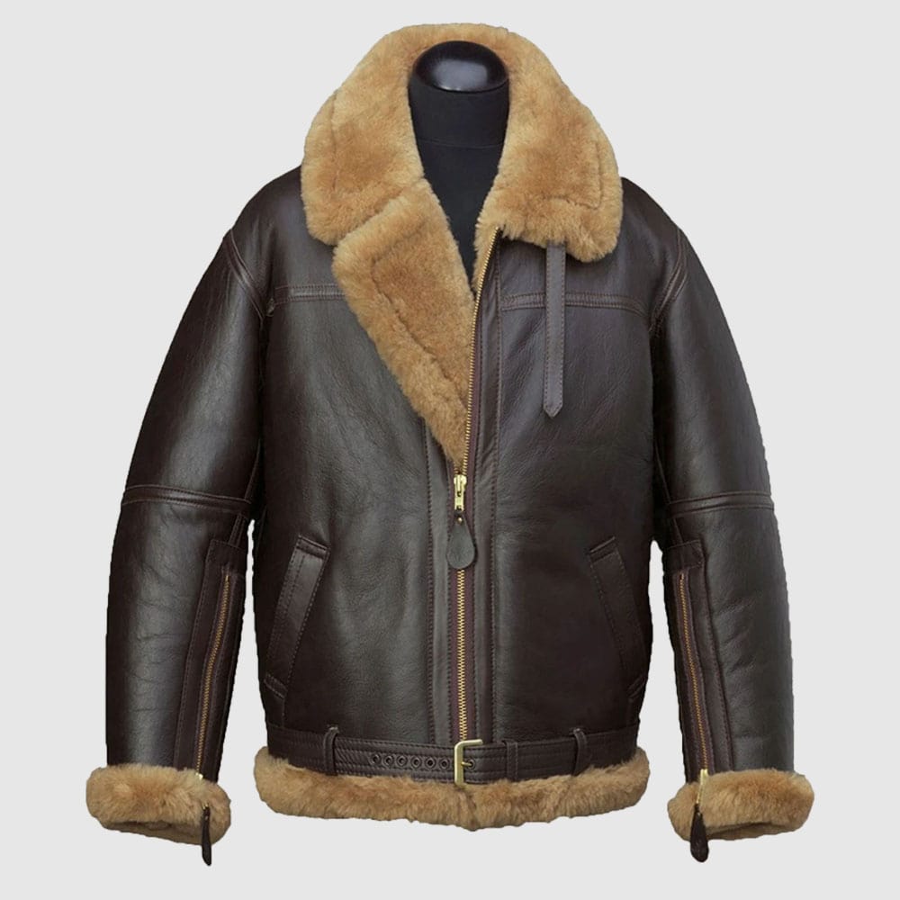 Aquaman Arthur Curry Jacket Leather Coat B3 Bomber Jacket