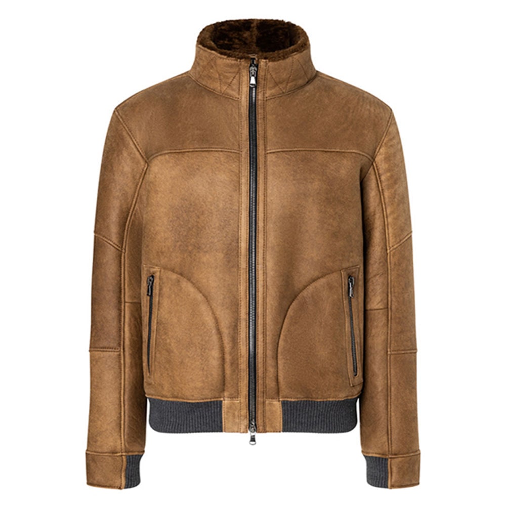 Bendix Knitted Bomber Jacket
