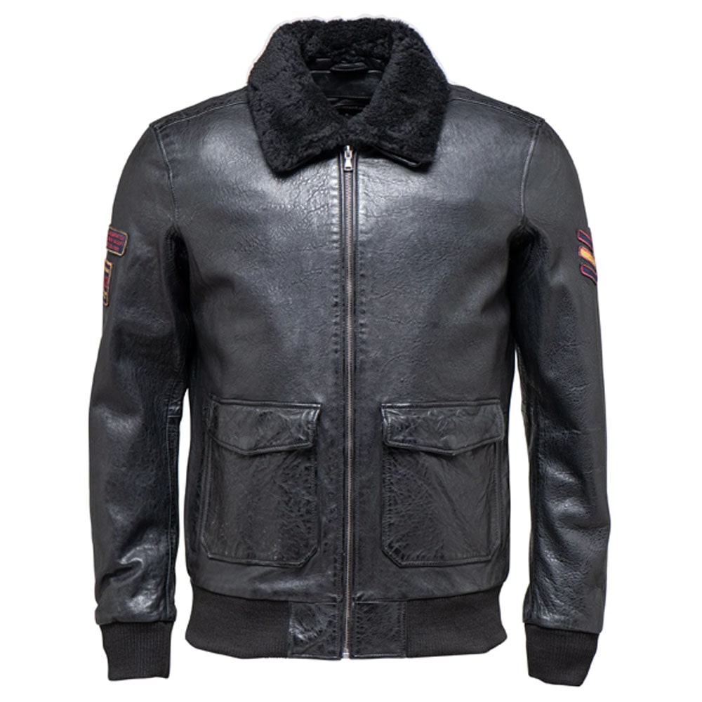 Aviator Men Leather Jacket