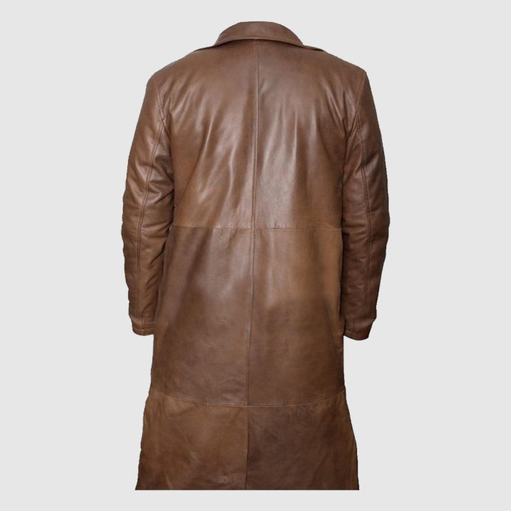 Batman vs Superman Tan Jacket Trench Coat
