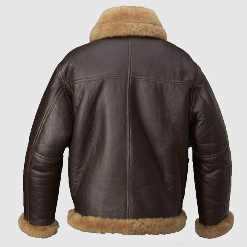 Aquaman Arthur Curry Jacket Leather Coat B3 Bomber Jacket