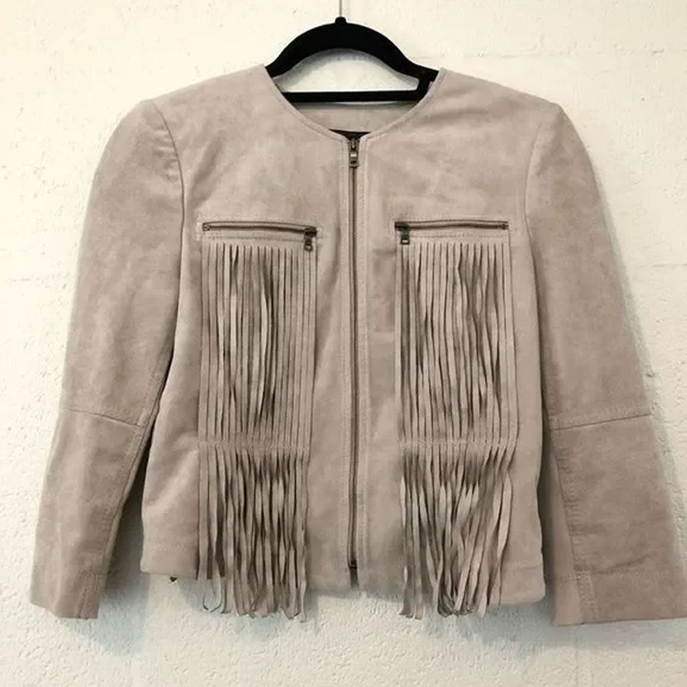 BCBGMaxazria Fringe Festival Jacket