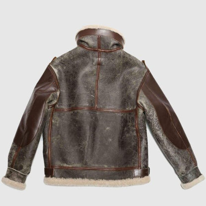 100 Mission B-3 Leather Bomber Jacket