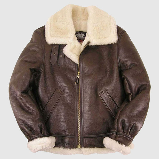 B-3 Sheepskin Bomber Jacket