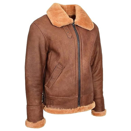 B3 Sheepskin Jacket Shearling Flying Style Felix Vintage