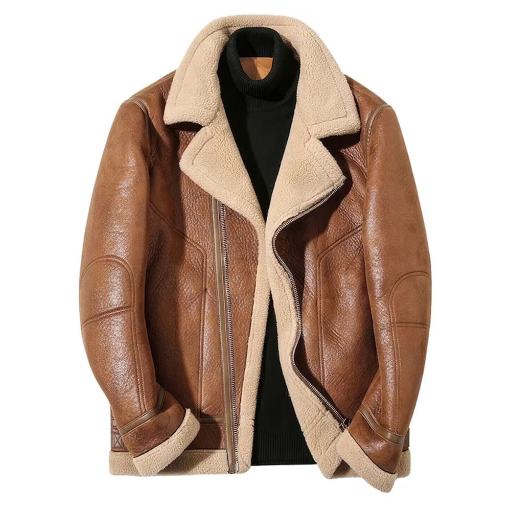 Bomber RAF Aviator Cockpit Pilot Leather Jacket