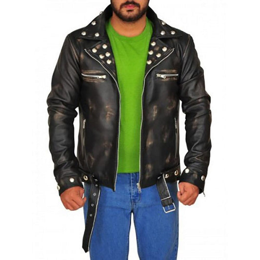Tunnel Snakes Rule Leather Jacket