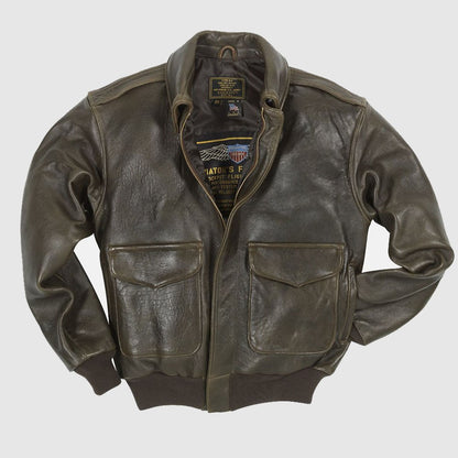 100 Mission A-2 Pilot’s Leather Jacket