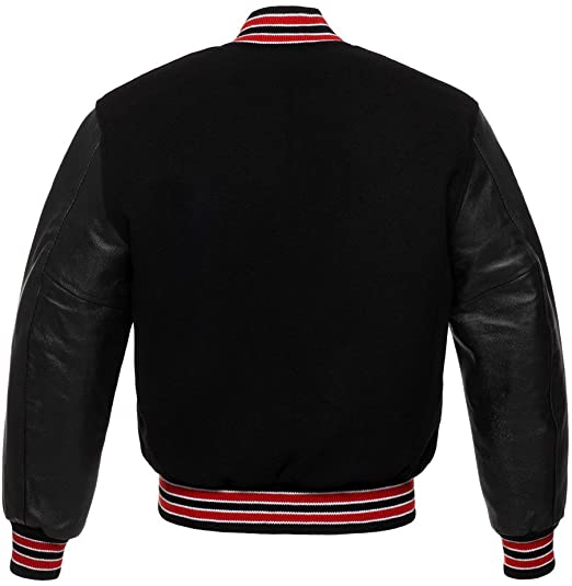 Stewart & Strauss Original Varsity Letterman Jackets Wool & Leather