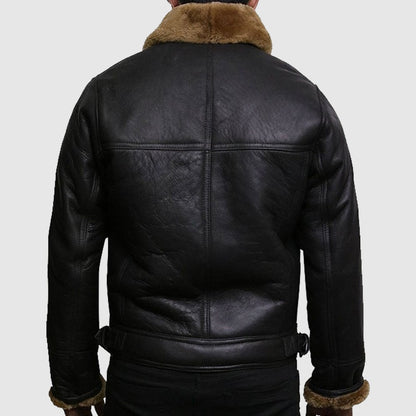 Men’s shearling sheepskin jacket