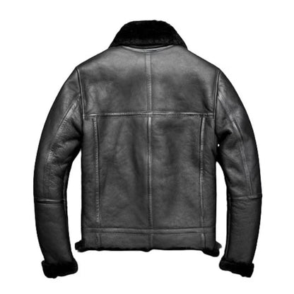 BLACK B3 Bomber RAF Aviator Jacket