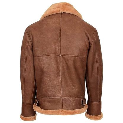 B3 Sheepskin Jacket Shearling Flying Style Felix Vintage