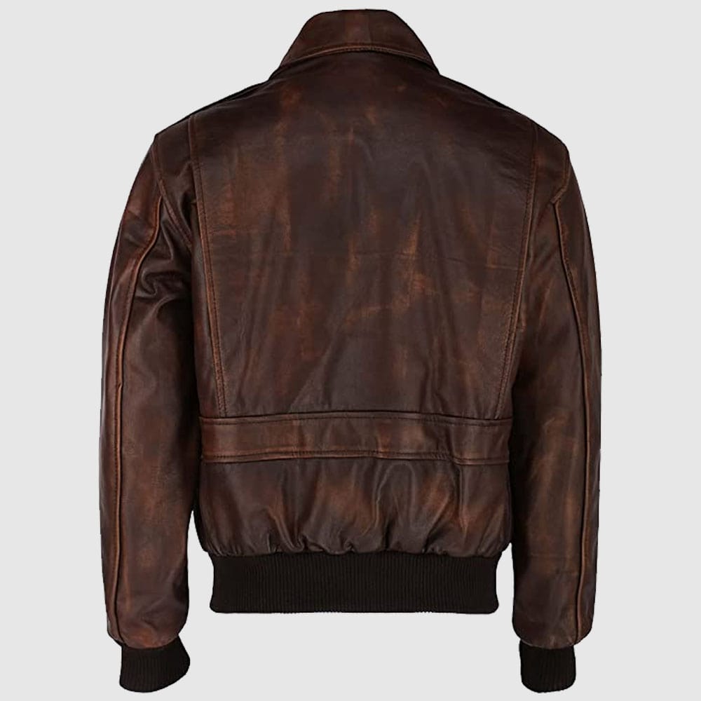 Aviator Men Leather Jacket