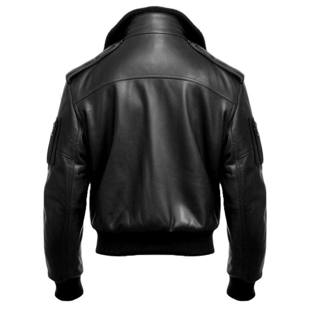 Black Jacket – Black Real Leather Jacket