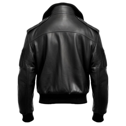 Black Jacket – Black Real Leather Jacket