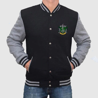 Harry Potter Slytherin Varsity Jacket