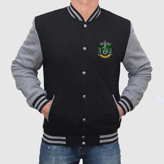Harry Potter Slytherin Varsity Jacket
