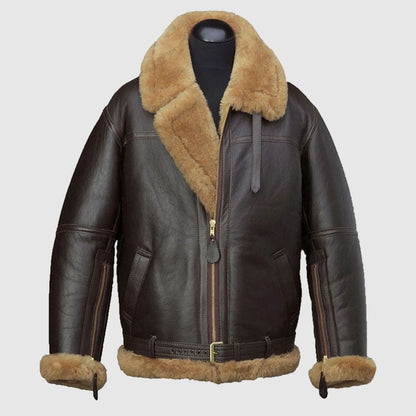 Aquaman Arthur Curry Jacket Leather Coat B3 Bomber Jacket