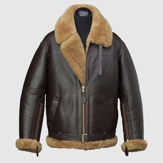 Aquaman Arthur Curry Jacket Leather Coat B3 Bomber Jacket