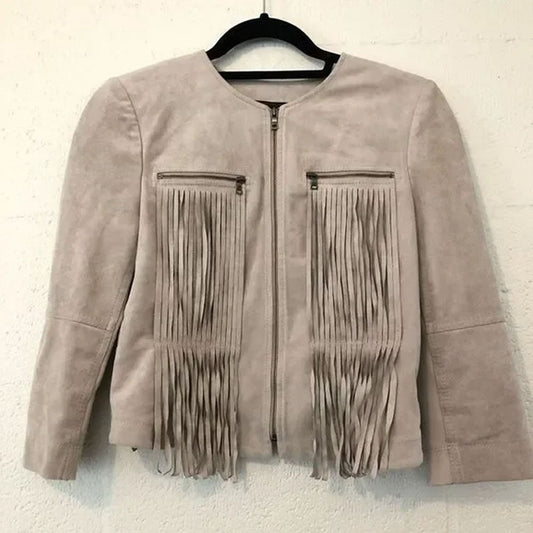 BCBGMaxazria Fringe Festival Jacket