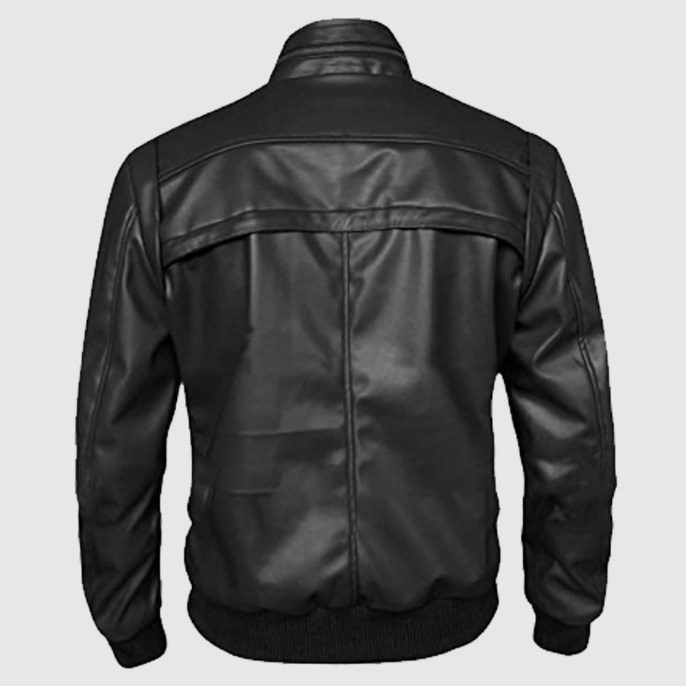 Cobra Kai Black & Red Karate Kid Leather Jacket