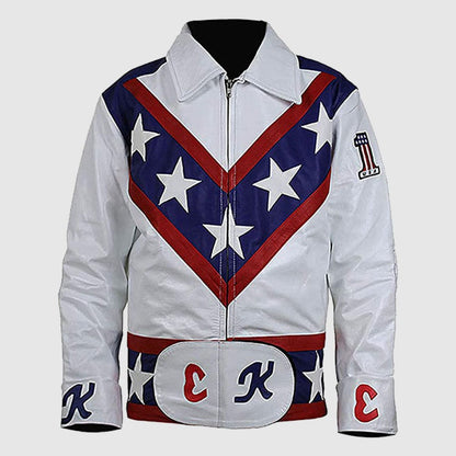 Daredevil Evel Knievel Leather Jacket