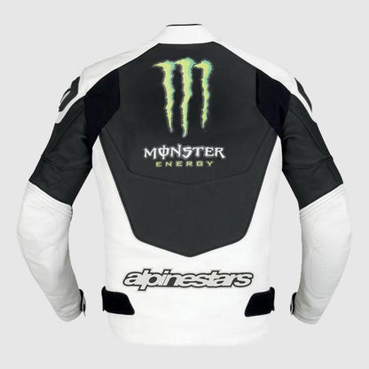 Alpinestars Monster Energy Leather Motorcycle Jacket